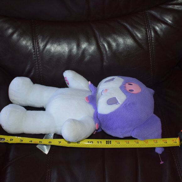 Exlusive Build a Bear Sanrio Purple Kuromi Heavy Stuffed Plush 18” Doll figure - Picture 11 of 11